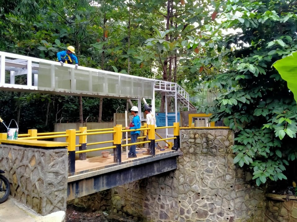 Pembangunan Pit & STP - Tirta Investama Ciherang